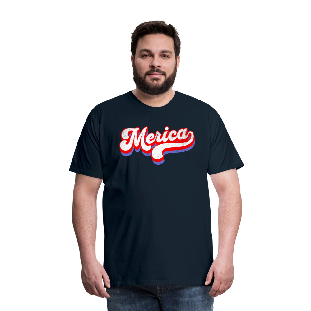 MERICA Men's Premium T-Shirt - deep navy