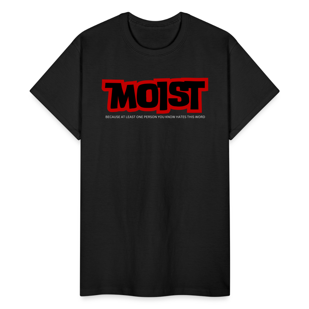 MOIST Gildan Ultra Cotton Adult T-Shirt - black