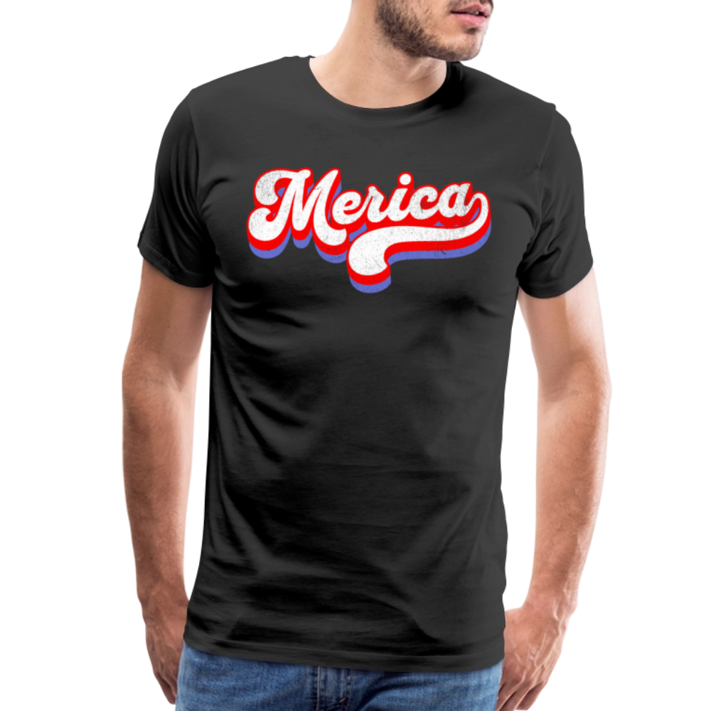 MERICA Men's Premium T-Shirt - black