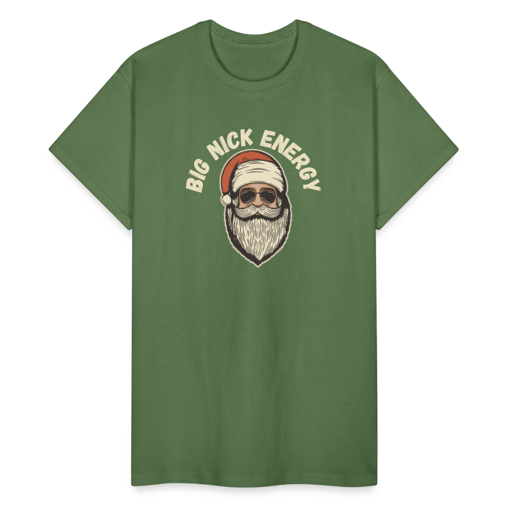 BIG NICK ENERGY Gildan Ultra Cotton Adult T-Shirt - military green