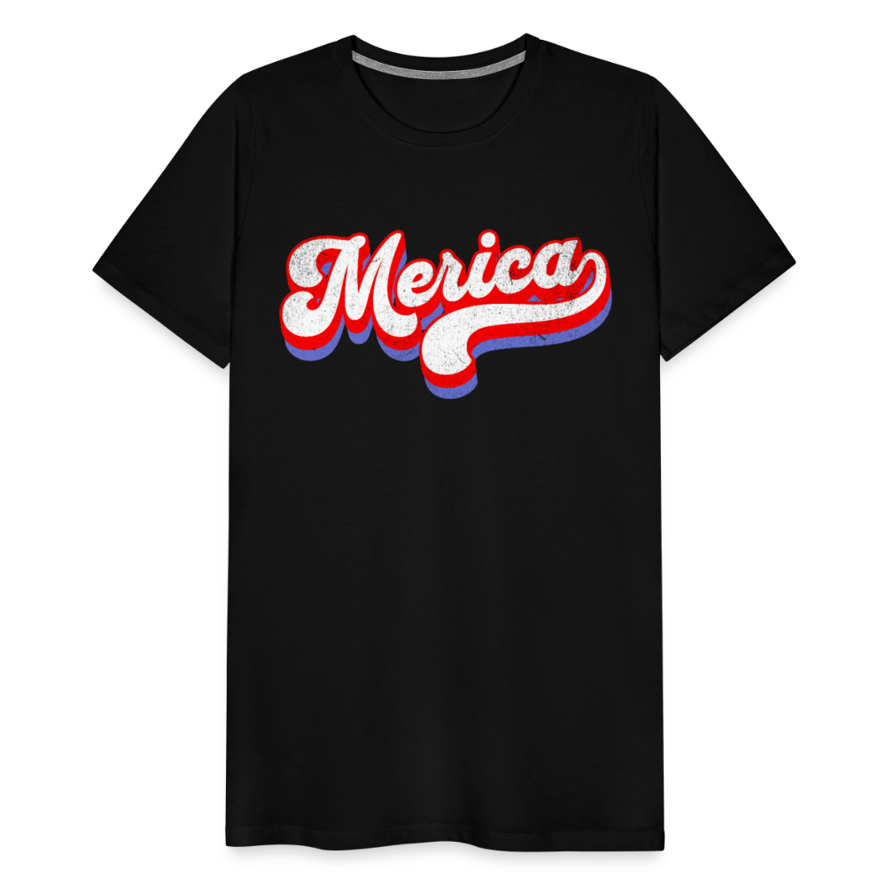 MERICA Men's Premium T-Shirt - black