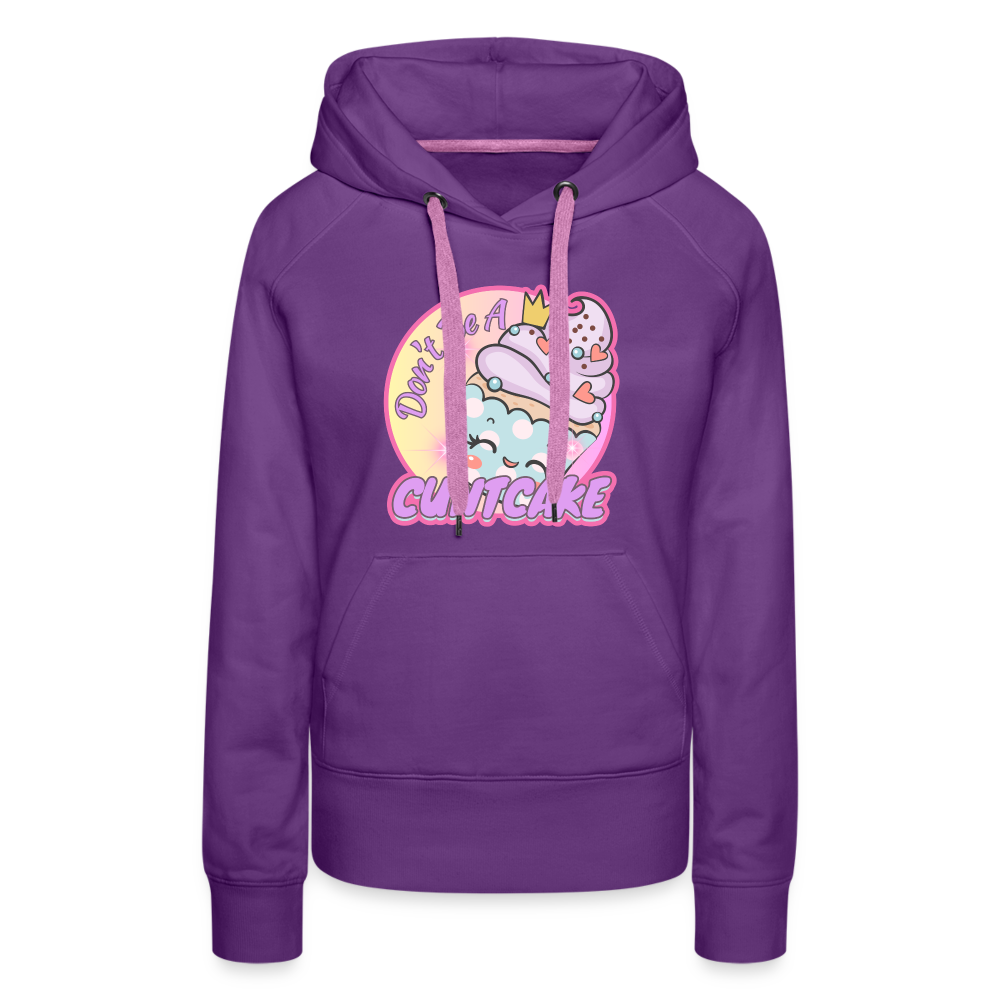 "Cupcake" – Women’s Premium Hoodie - purple