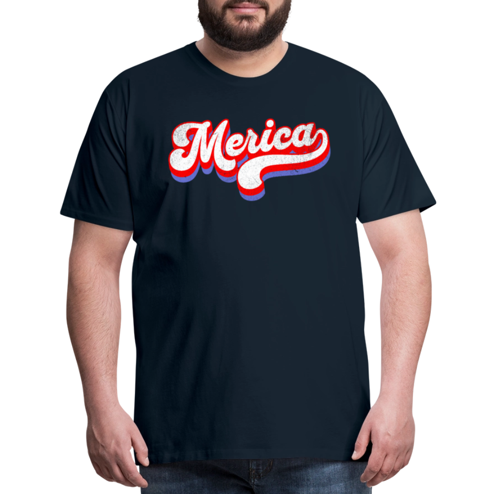 MERICA Men's Premium T-Shirt - deep navy