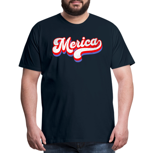 MERICA Men's Premium T-Shirt - deep navy