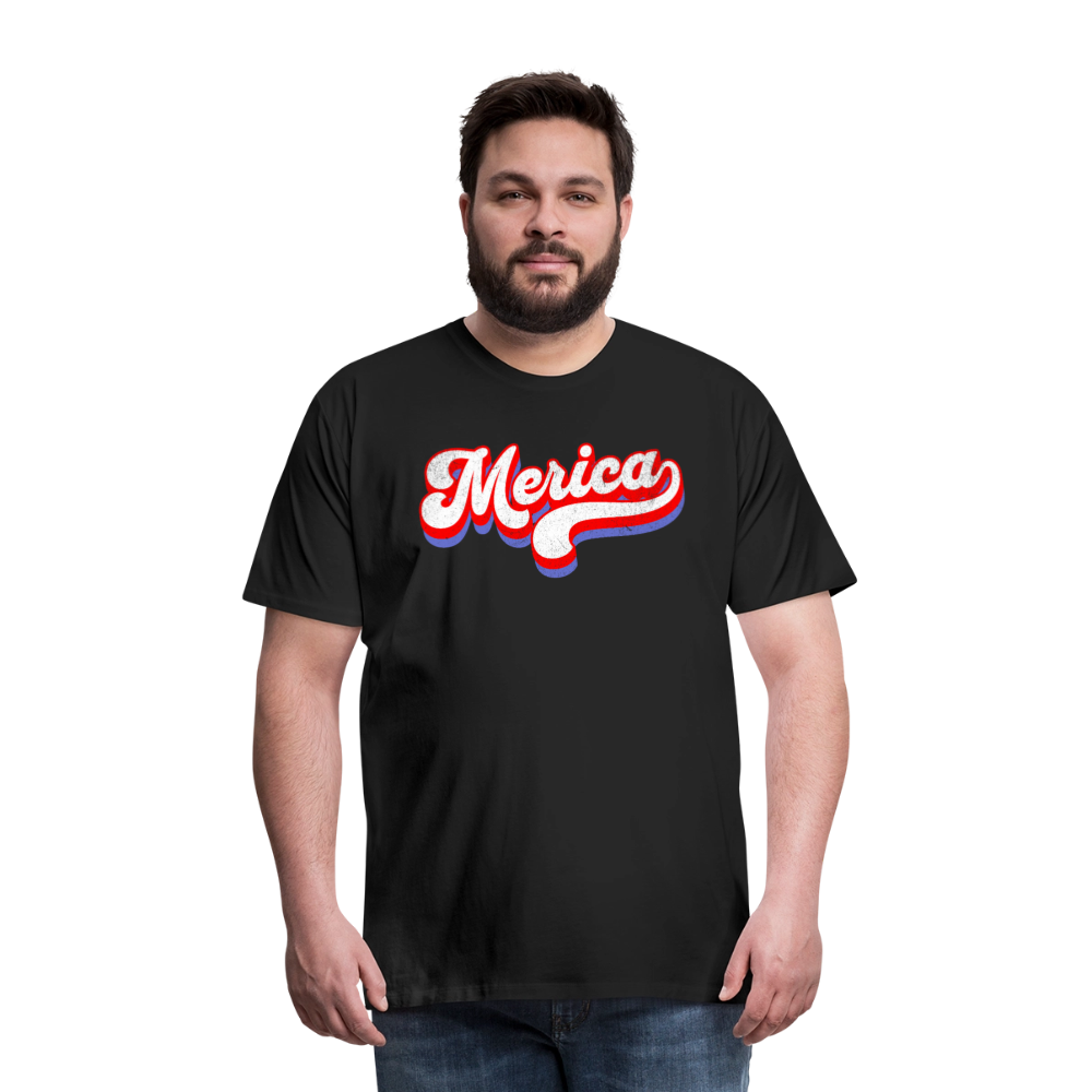 MERICA Men's Premium T-Shirt - black