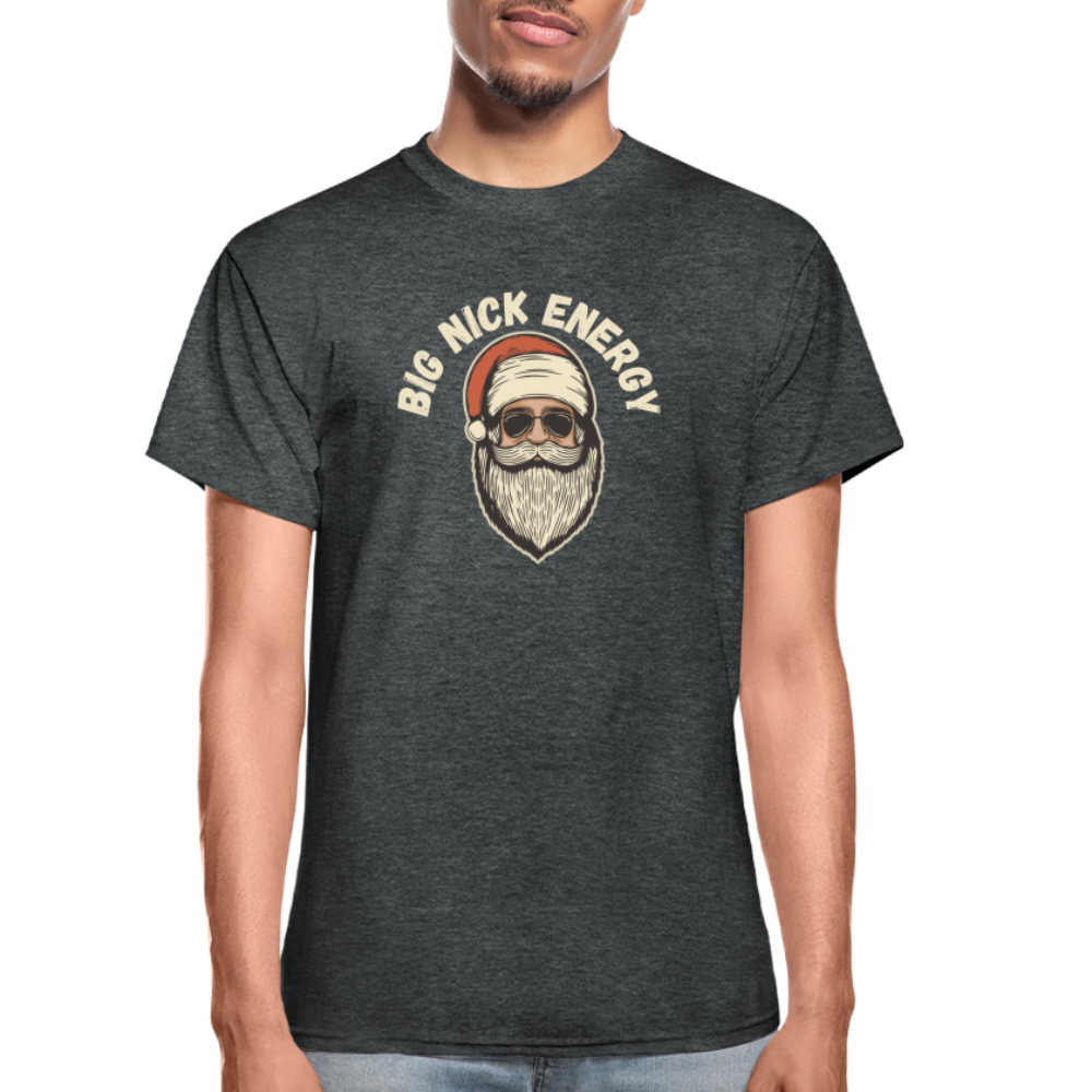 BIG NICK ENERGY Gildan Ultra Cotton Adult T-Shirt - deep heather