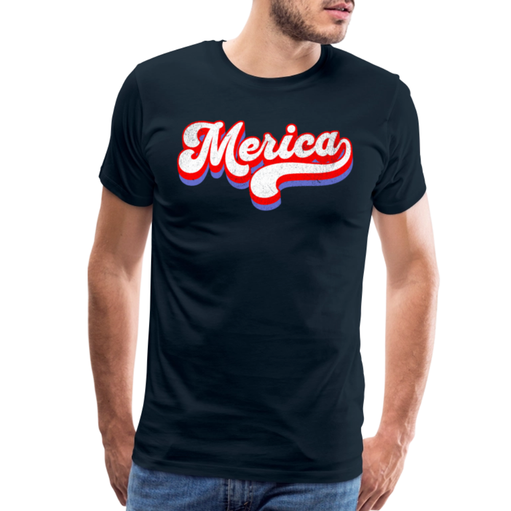 MERICA Men's Premium T-Shirt - deep navy