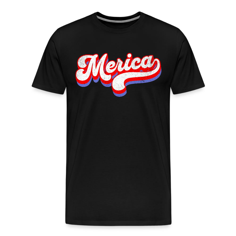 MERICA Men's Premium T-Shirt - black