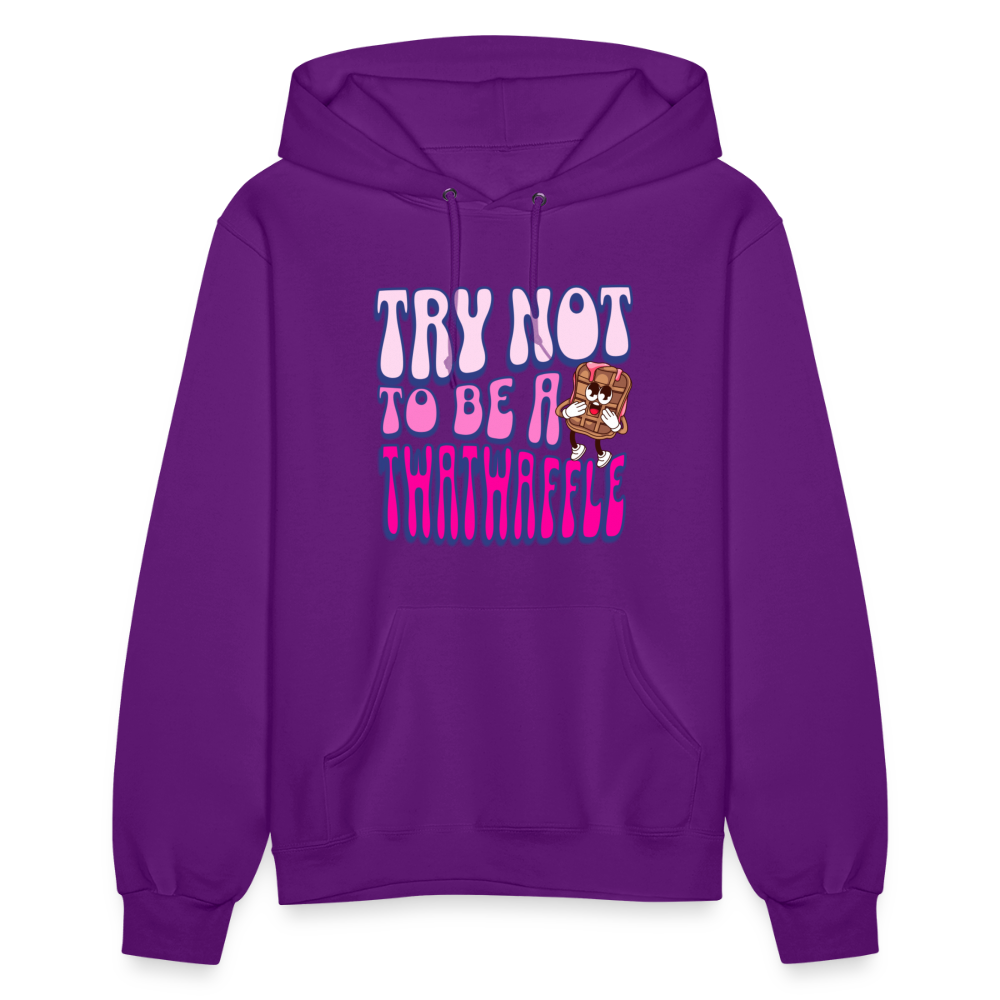 BENNETT PEACH TWATWAFFLE Women's Hoodie - purple