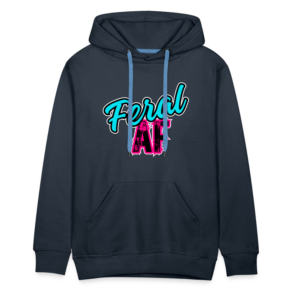 Feral AF Unisex Sizing Premium Hoodie - navy