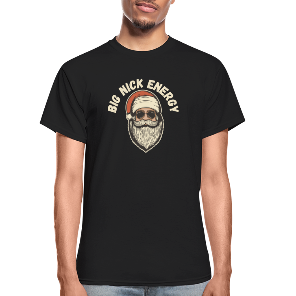 BIG NICK ENERGY Gildan Ultra Cotton Adult T-Shirt - black