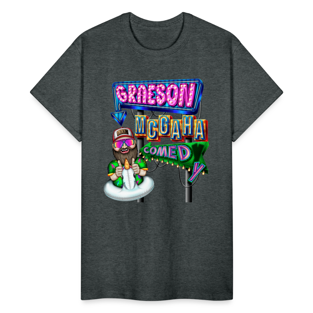 GRAESON MCGAHA COMEDY Gildan Ultra Cotton Adult T-Shirt - deep heather