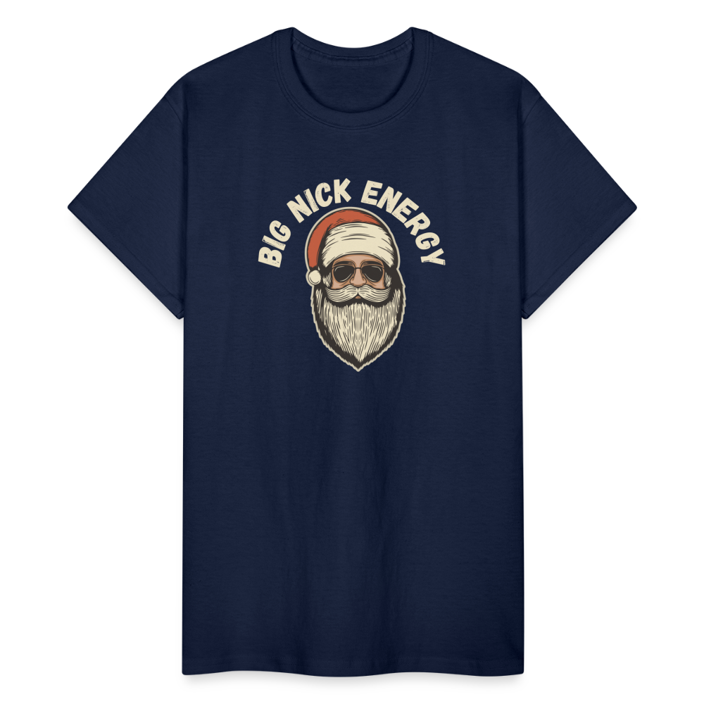 BIG NICK ENERGY Gildan Ultra Cotton Adult T-Shirt - navy