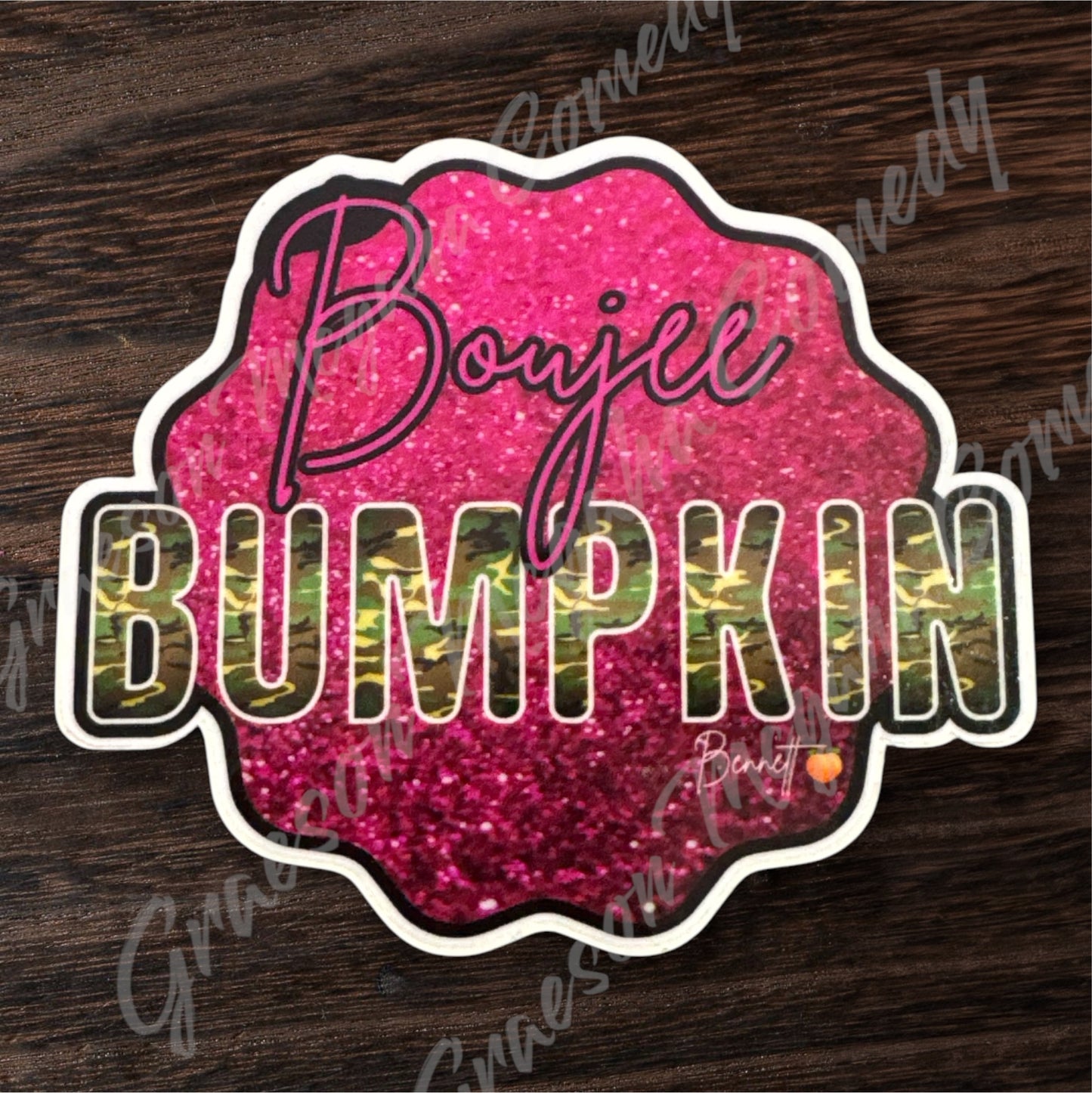 BENNETT PEACH BOUJEE BUMPKIN Sticker #27