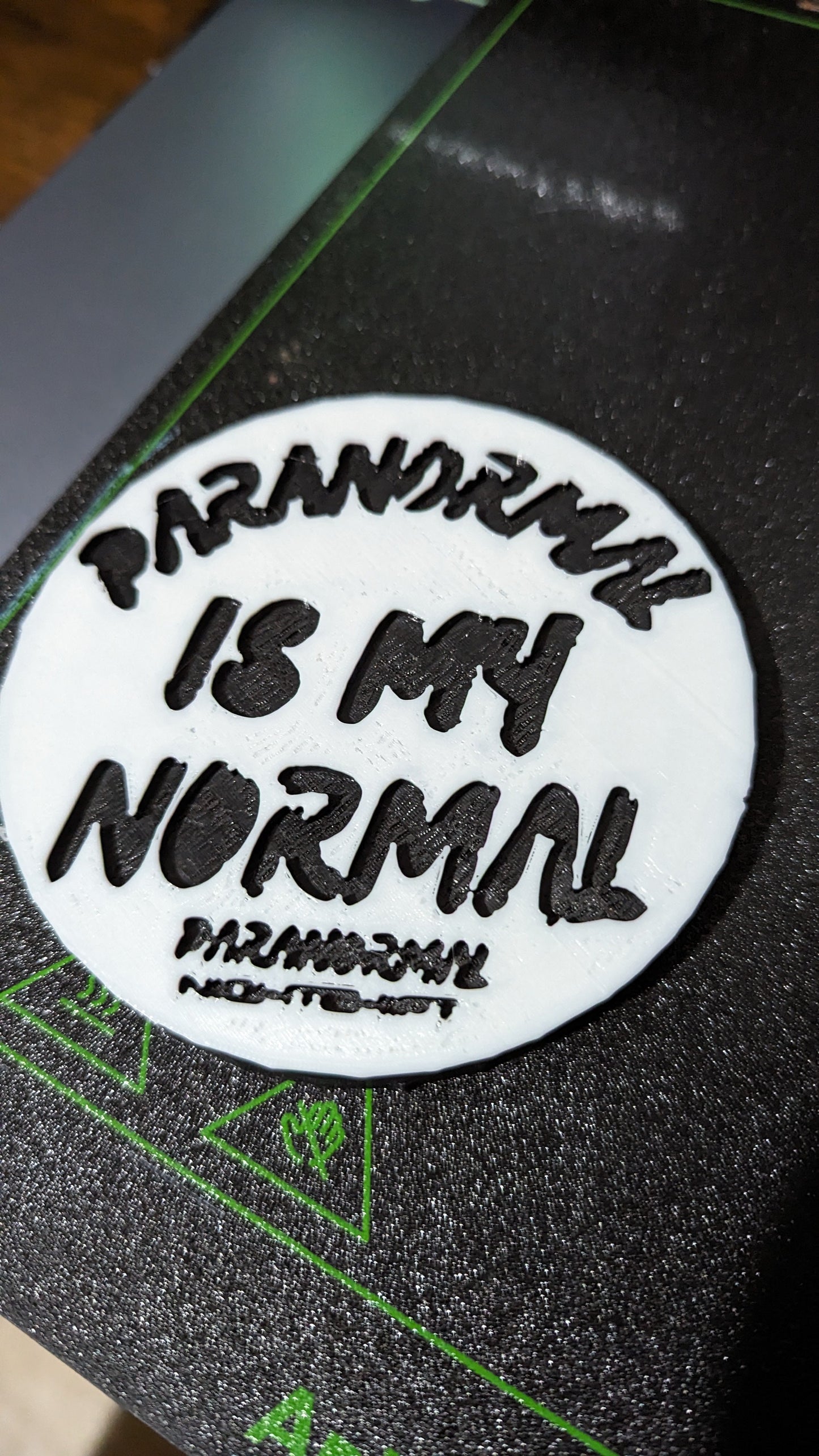 Paranormal Is My Normal Coaster *PICK YOUR COLOR*