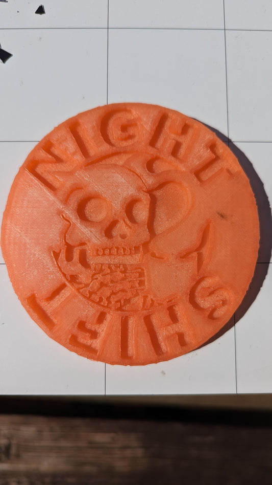 Night Shift Coasters *PICK YOUR COLOR*