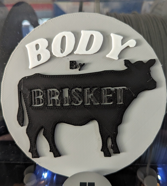 Body By Brisket Magnet