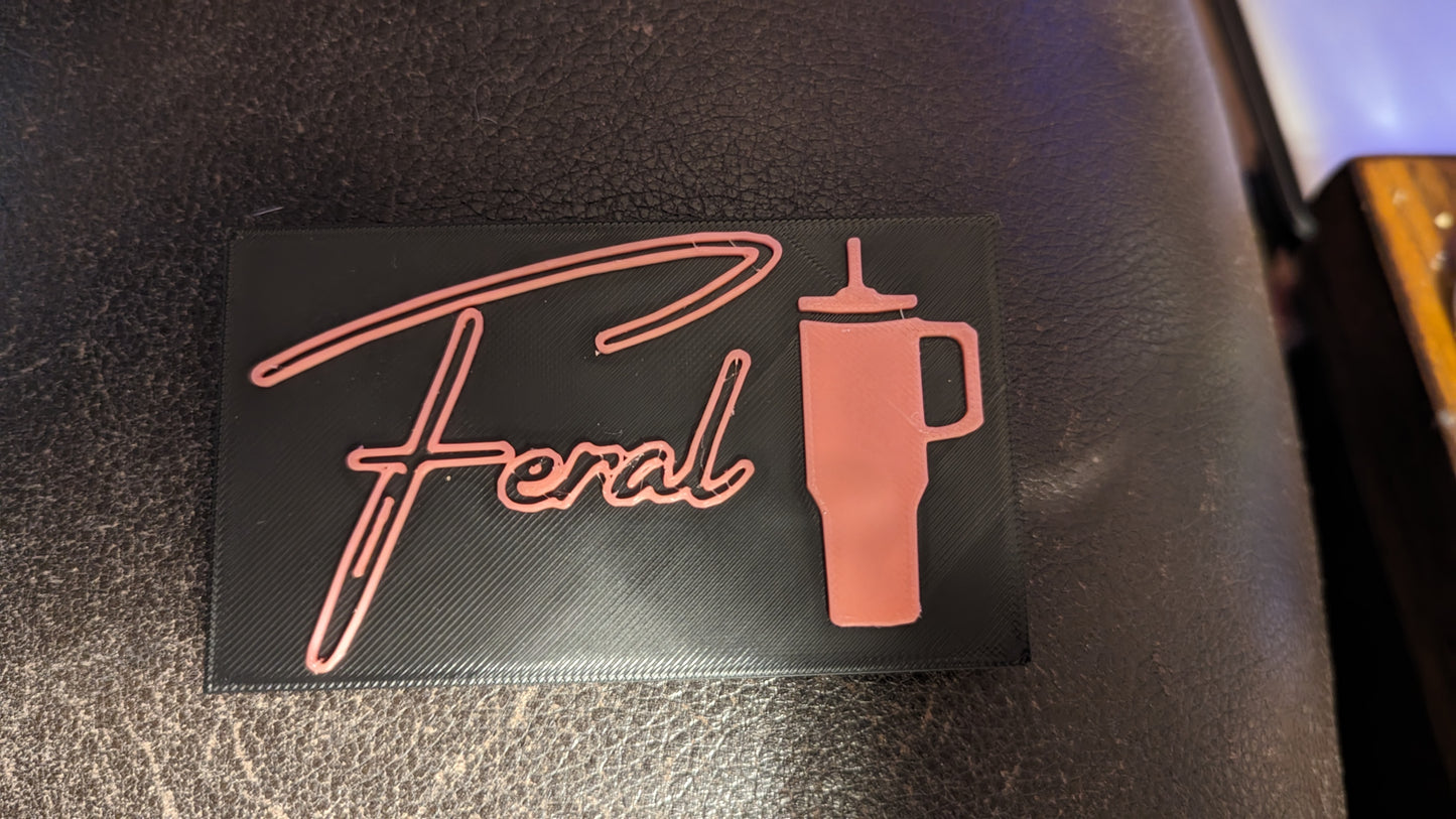 Feral Mug Magnet