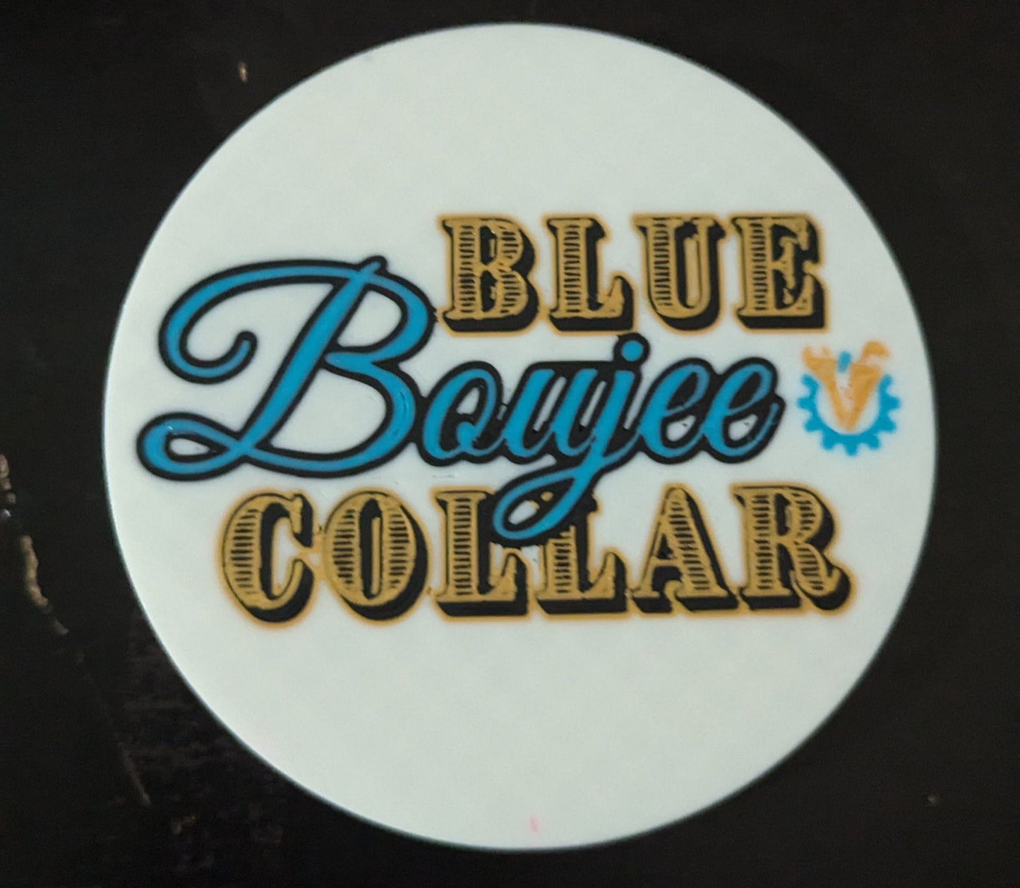 Blue Collar Boujee Coaster