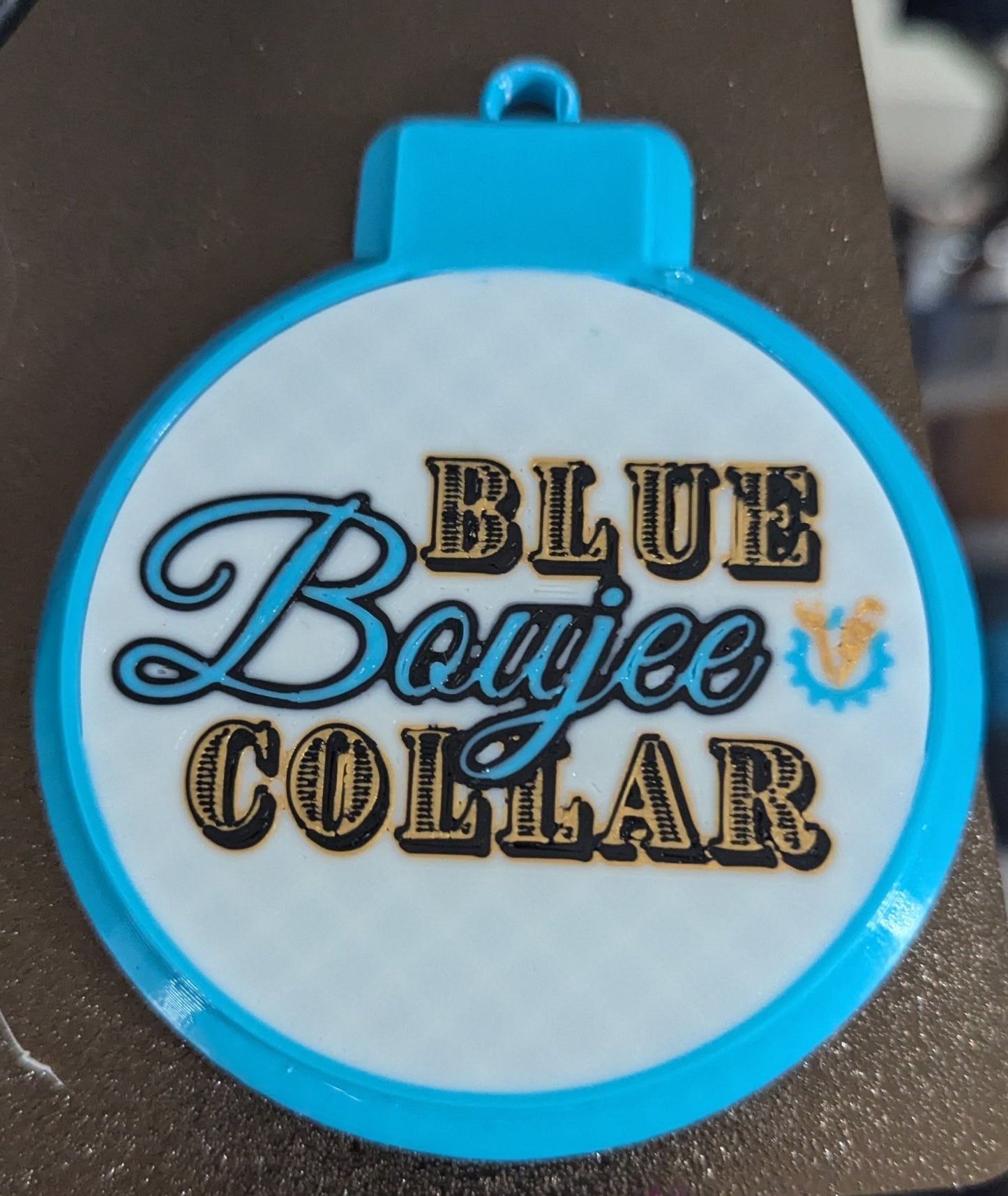 Blue Collar Boujee Ornament