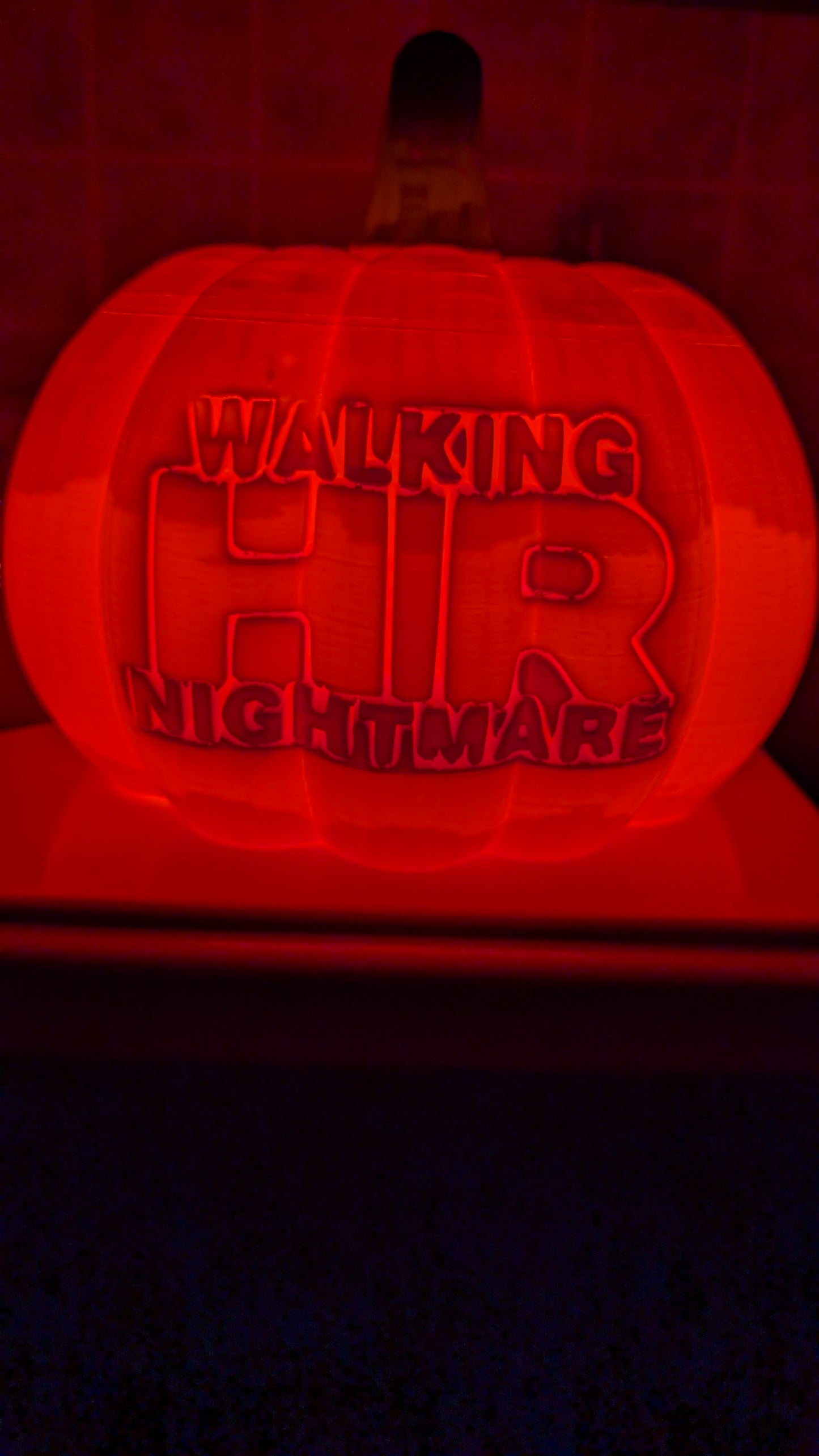 9" Walking HR Nightmare Jack O' Lantern