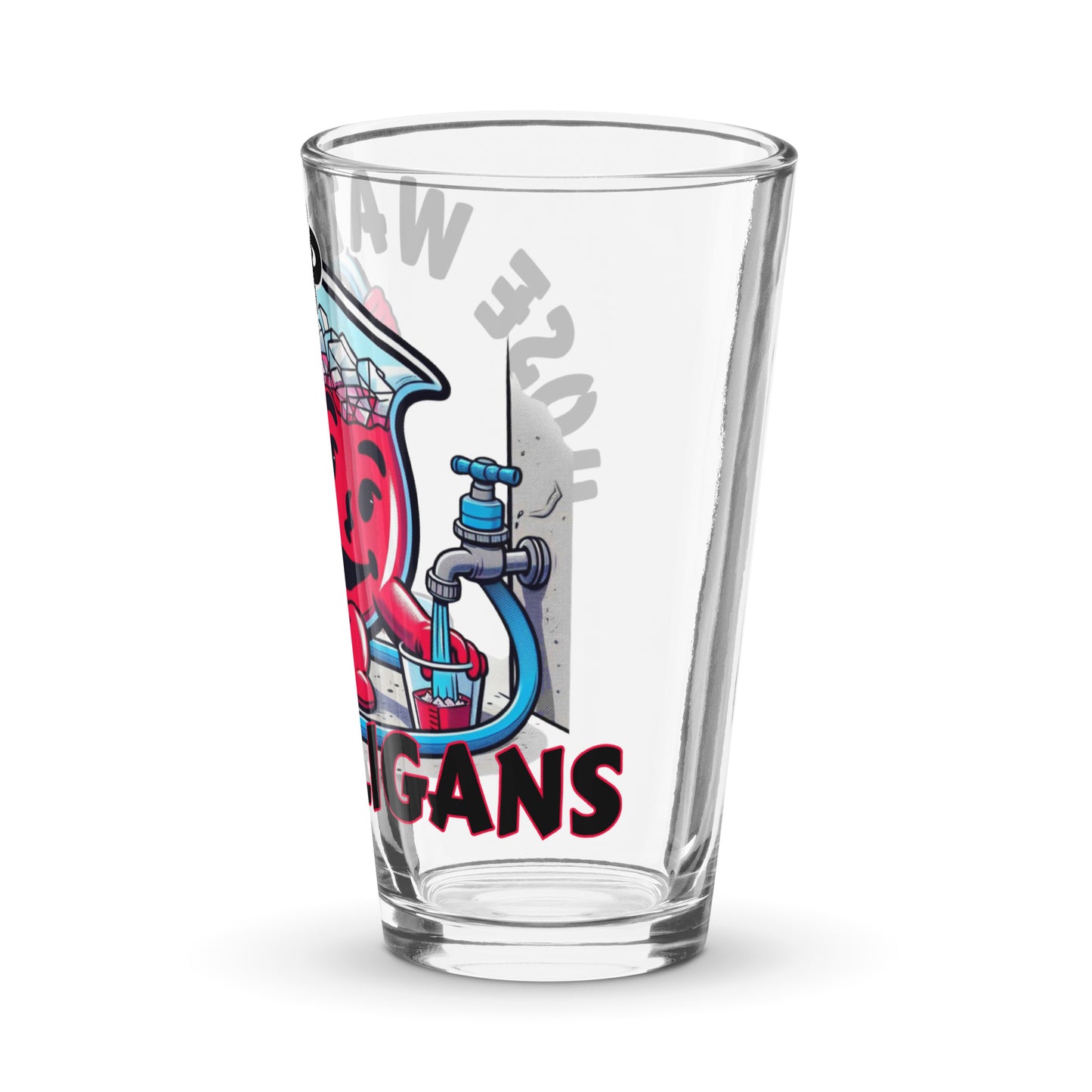 Hose Water Hooligan Shaker Pint Glass