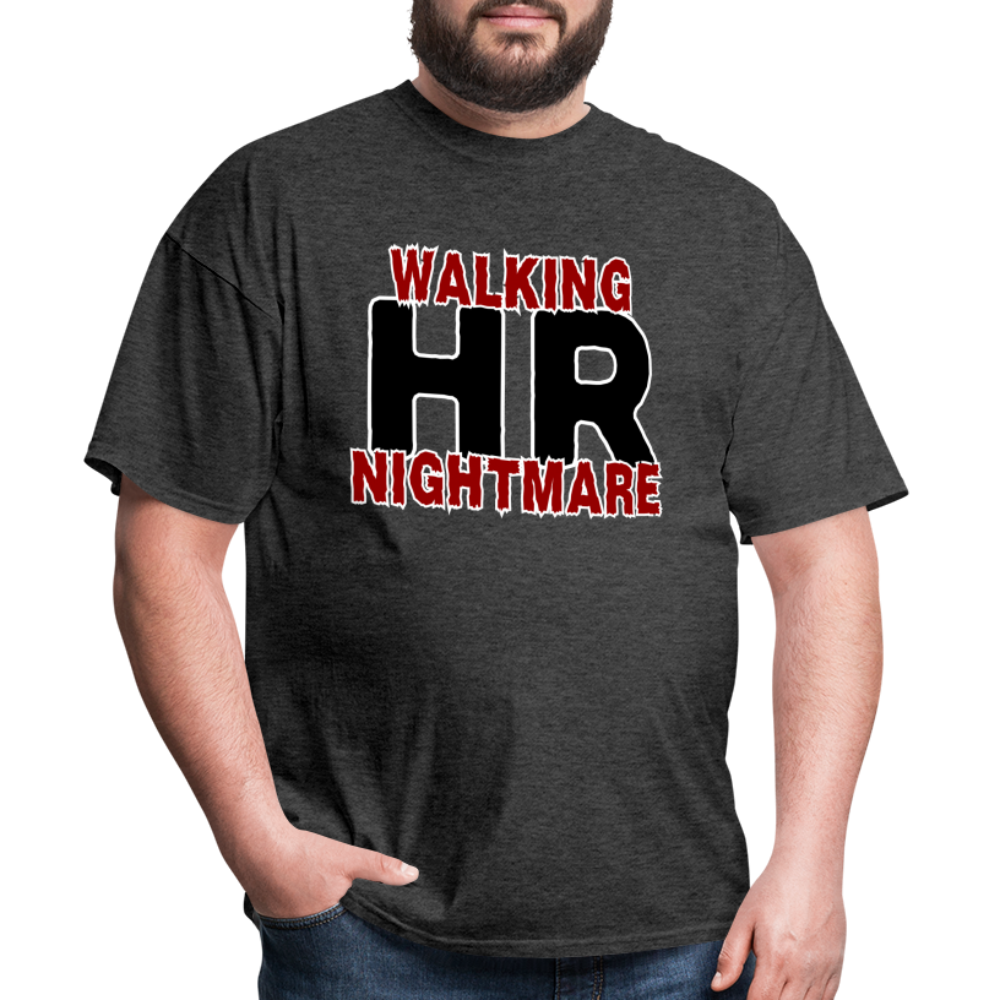 WALKING HR NIGHTMARE Unisex Classic T-Shirt - heather black