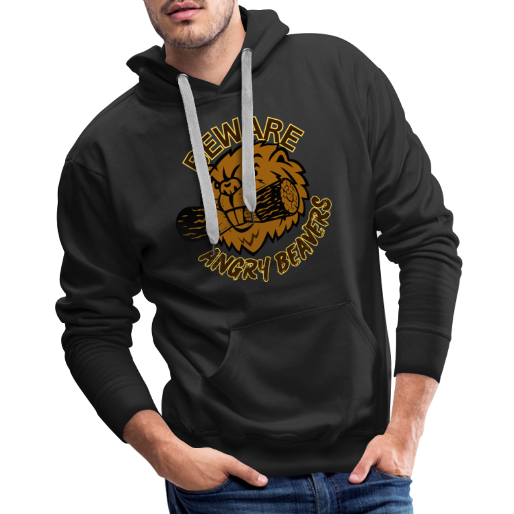Angry Beavers Men’s Premium Hoodie - black