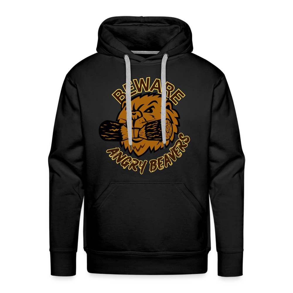 Angry Beavers Men’s Premium Hoodie - black