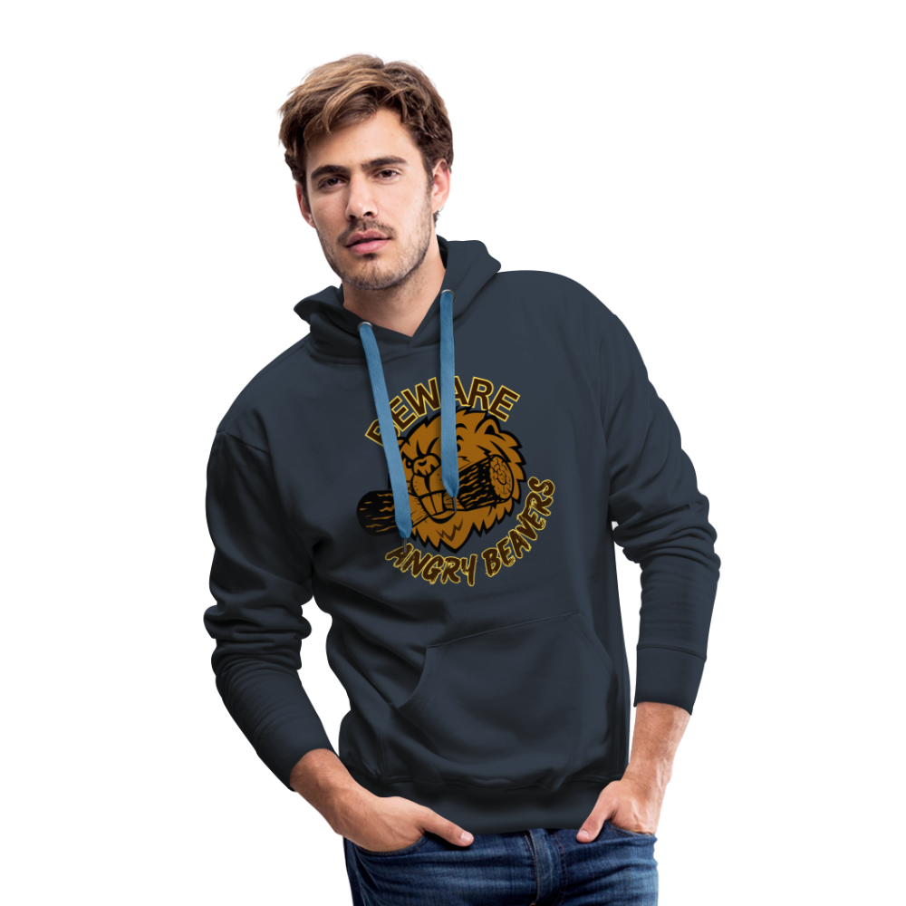 Angry Beavers Men’s Premium Hoodie - navy