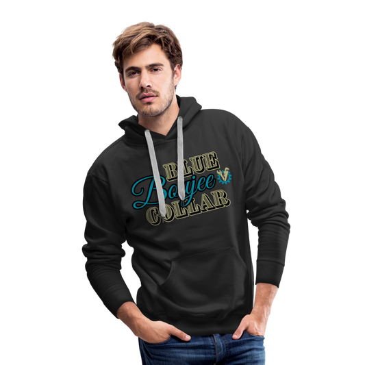Blue Collar Boujee Men’s Premium Hoodie - black