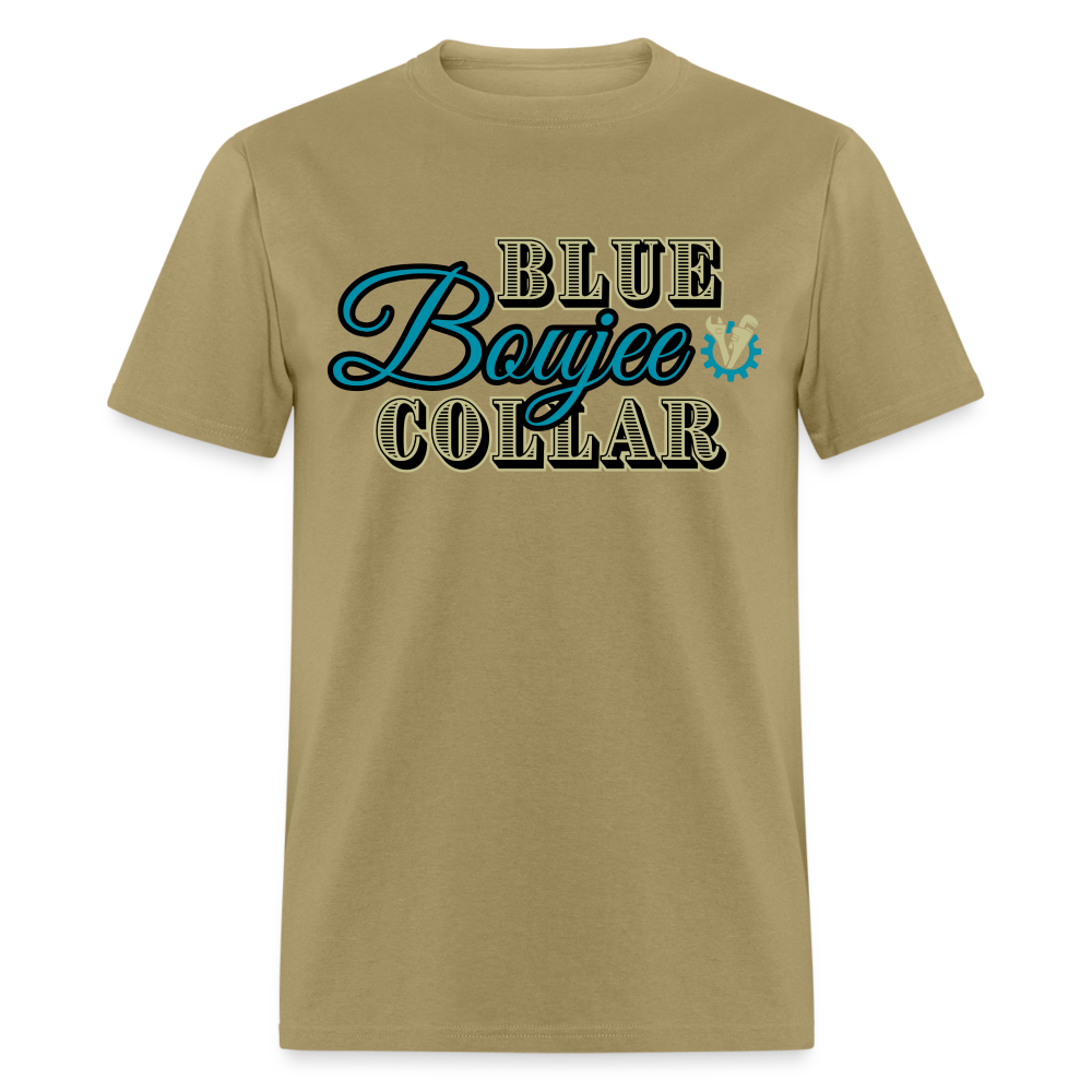 Blue Collar Boujee Men’s Unisex Classic T-Shirt - khaki