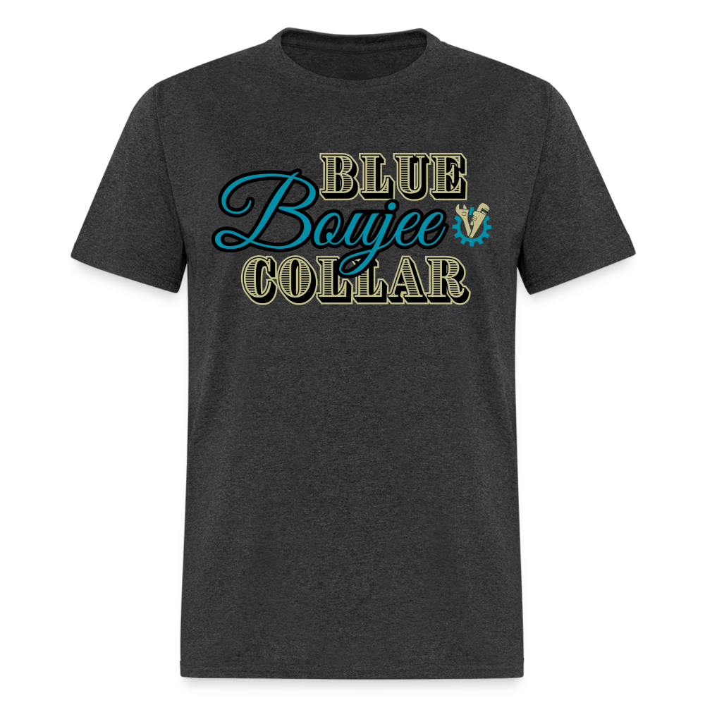 Blue Collar Boujee Men’s Unisex Classic T-Shirt - heather black