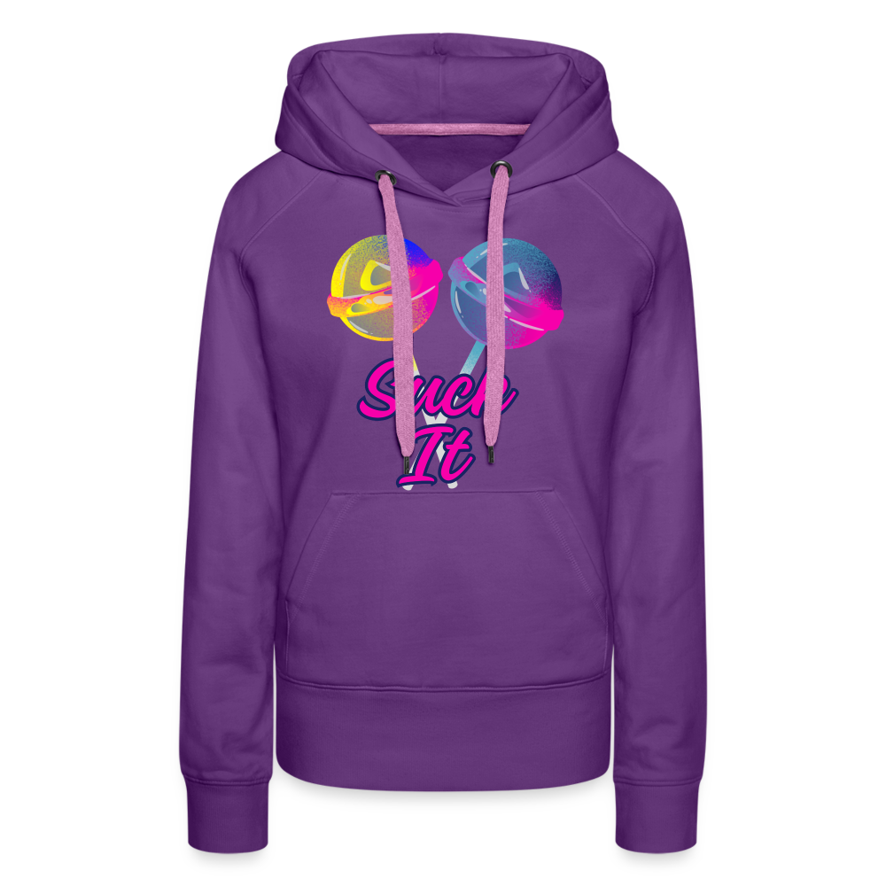 Suck It Women’s Premium Hoodie - purple