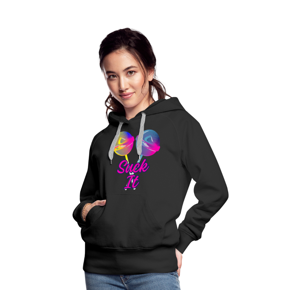 Suck It Women’s Premium Hoodie - black