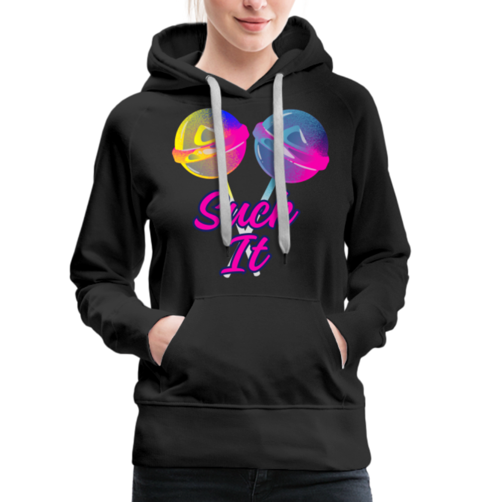 Suck It Women’s Premium Hoodie - black
