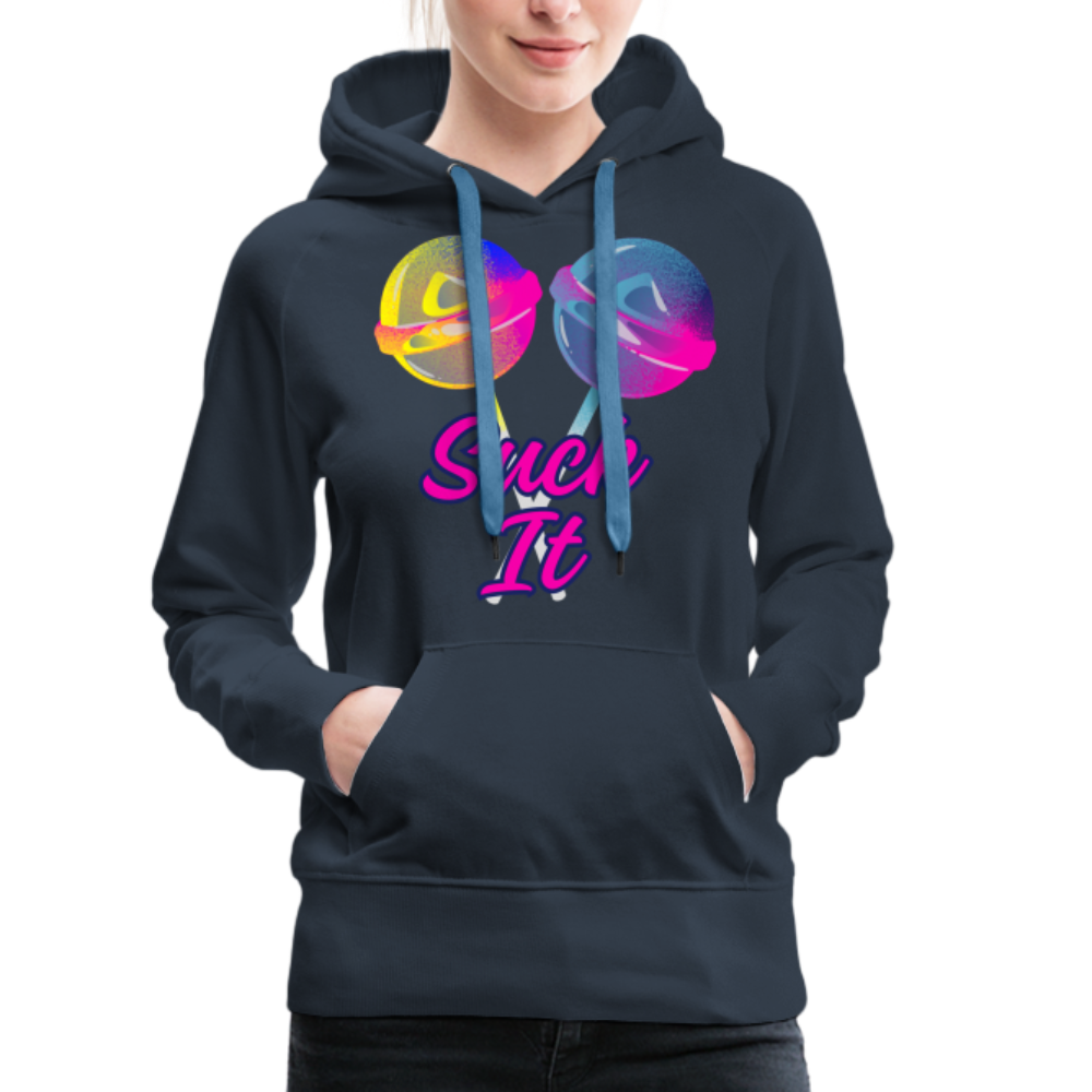 Suck It Women’s Premium Hoodie - navy