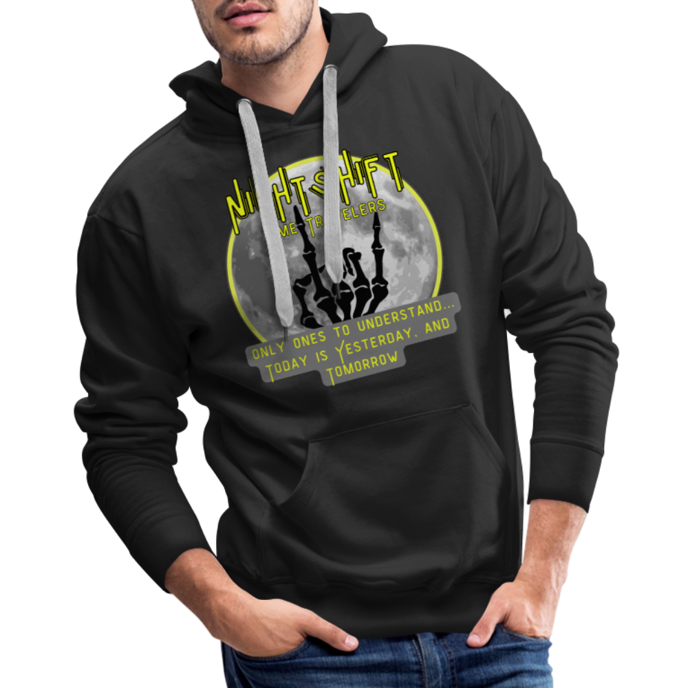 NIGHTSHIFT hand Men’s Premium Hoodie - black