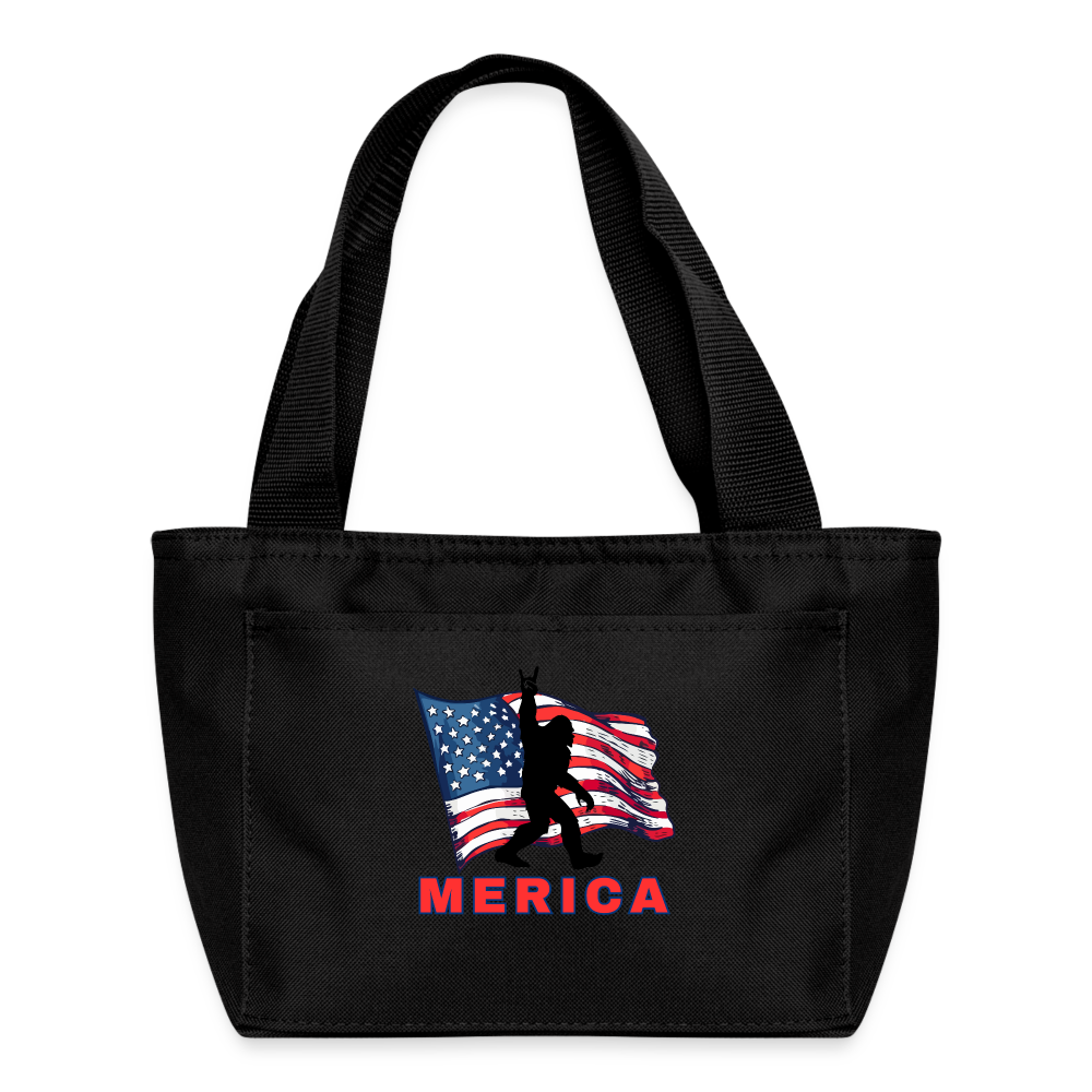 MERICA Recycled Insulated Lunch Bag - black