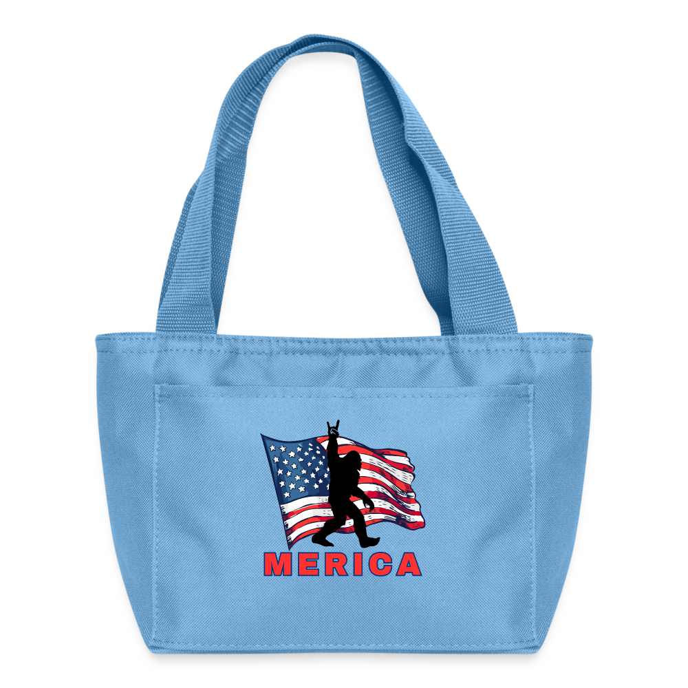MERICA Recycled Insulated Lunch Bag - light blue