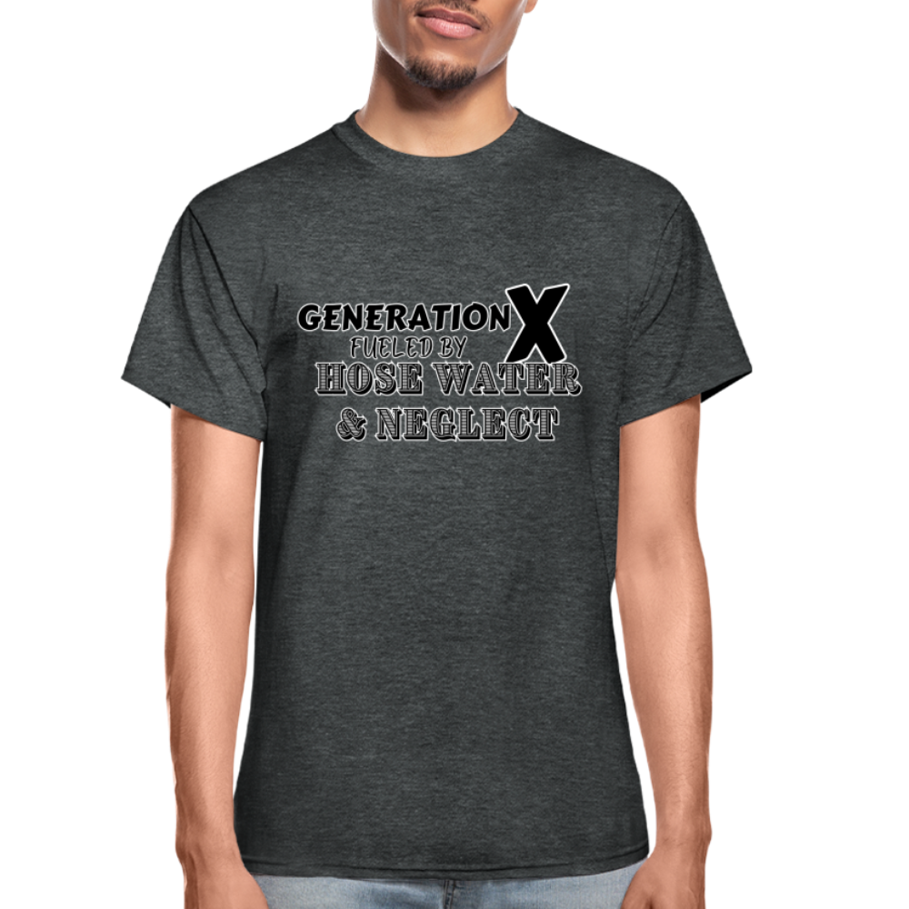 GEN X HOSE WATER AND NEGLECT Gildan Ultra Cotton Adult T-Shirt - deep heather