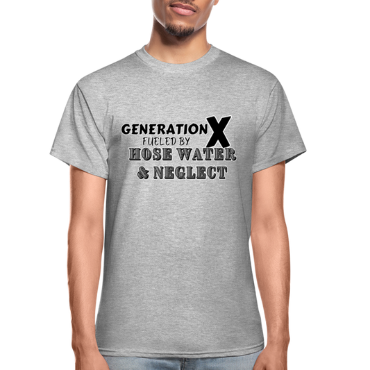 GEN X HOSE WATER AND NEGLECT Gildan Ultra Cotton Adult T-Shirt - heather gray