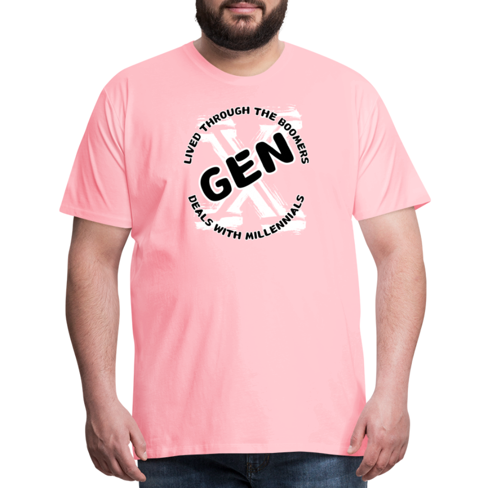 GEN X 2 Men's Premium T-Shirt - pink