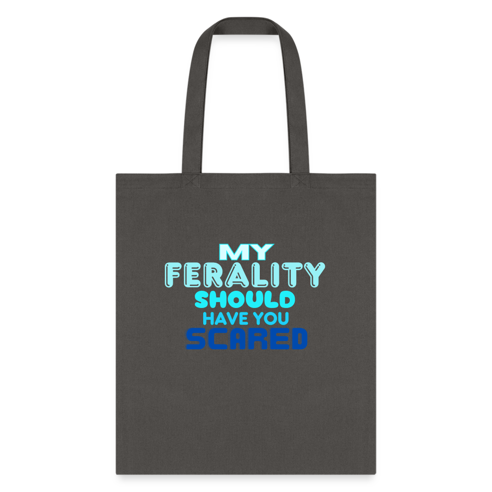 FERALITY Tote Bag - charcoal