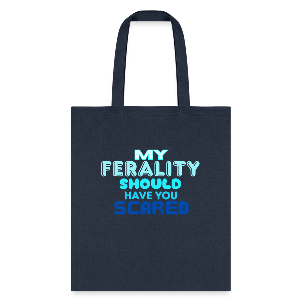 FERALITY Tote Bag - navy