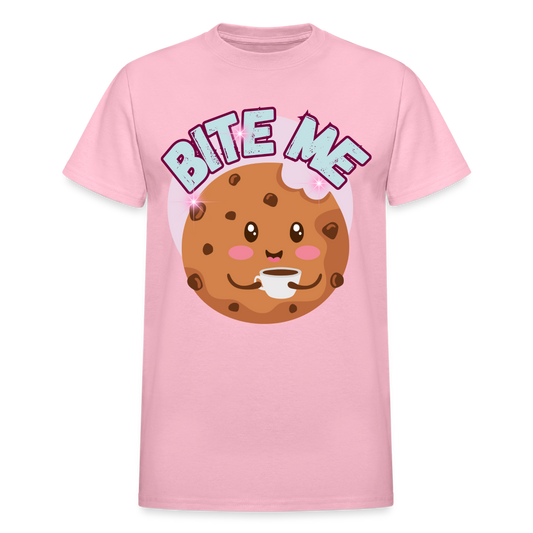 Bite Me – Gildan Ultra Cotton Adult T-Shirt - light pink