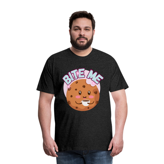 Bite Me – Men's Premium T-Shirt - charcoal grey