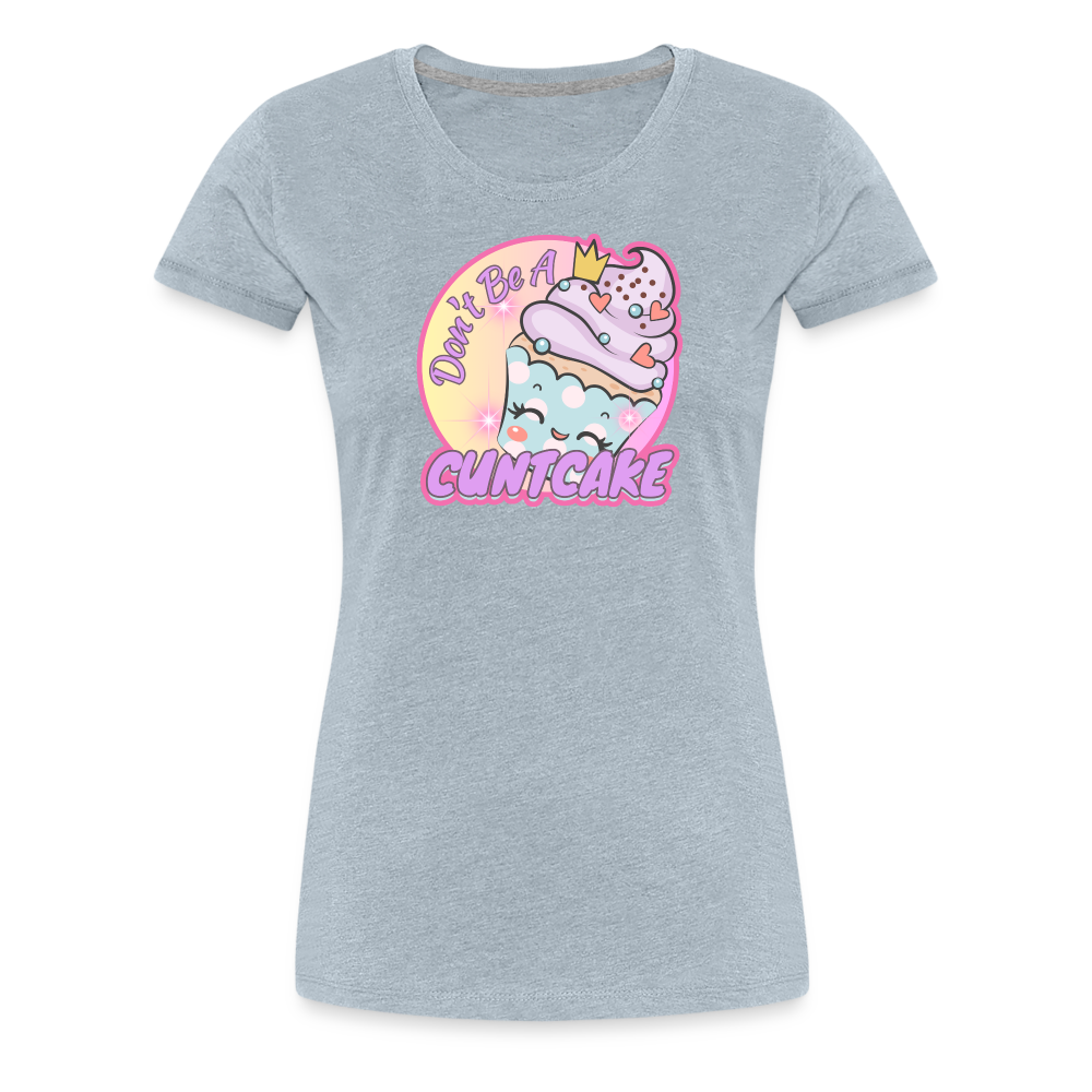 "Cupcake" – Women’s Premium T-Shirt - heather ice blue