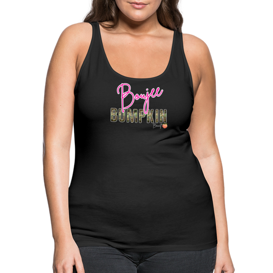 BENNETT PEACH BOUJEE BUMPKIN Women’s Premium Tank Top - black
