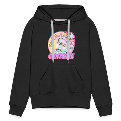 "Cupcake" – Women’s Premium Hoodie - black